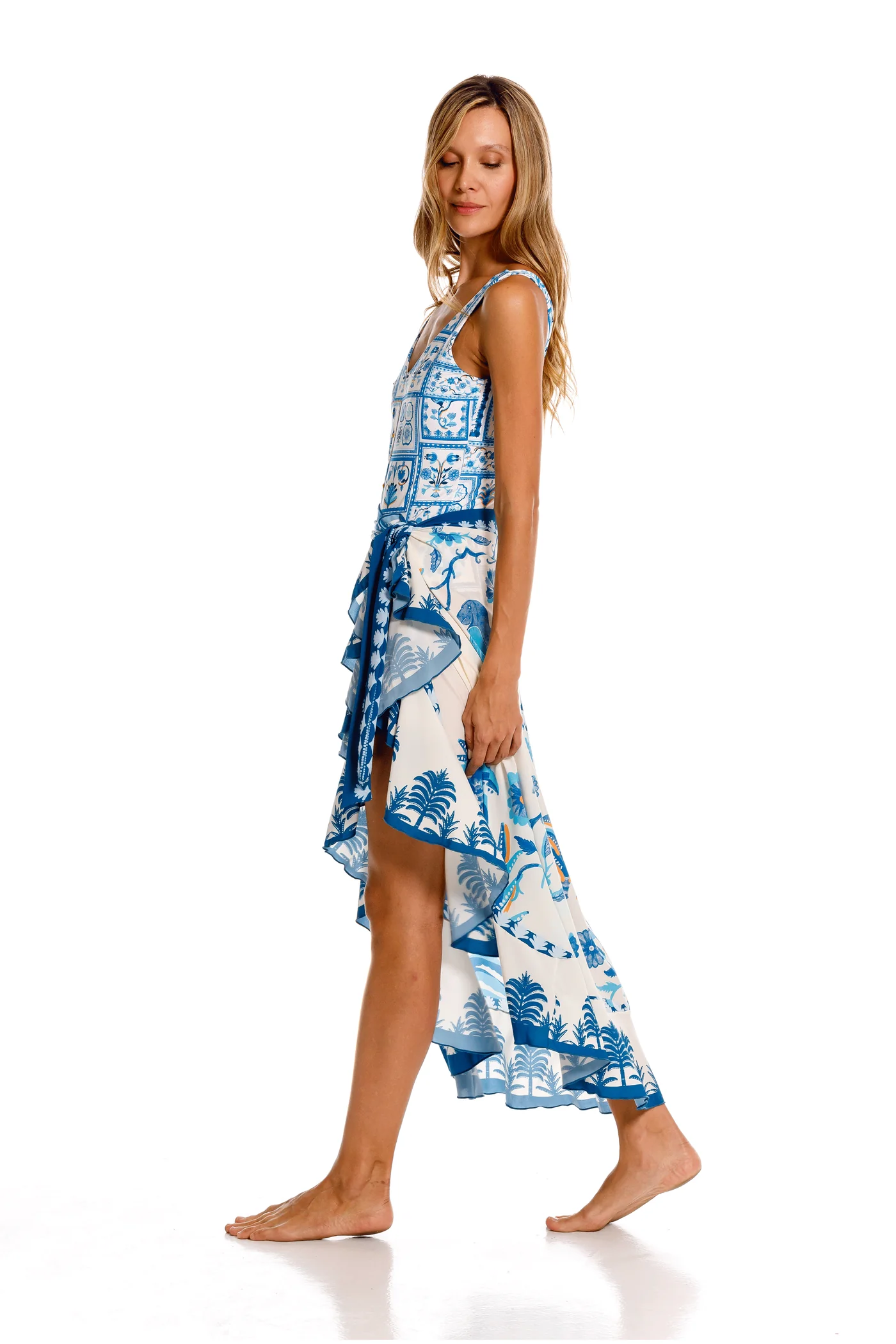 Falda Bolero Rosetta Azul – foto 5